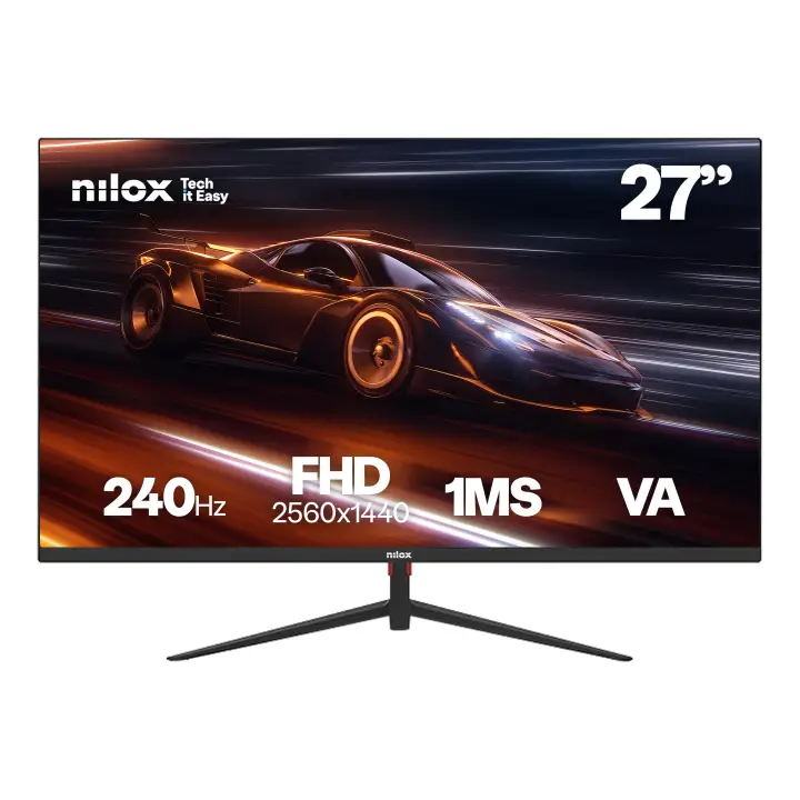 MONITOR 27 GAMING FHD 240HZ pantalla para PC 68,6 cm (27") 1920 x 1080 Pixeles Full HD LCD Negro