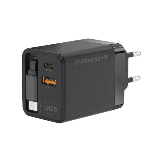 MDGAN65R cargador de dispositivo móvil Negro - Imagen 11
