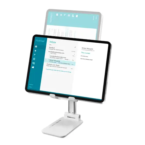 Magic Desk Soporte pasivo Teléfono móvil/smartphone, Tablet/UMPC Blanco - Imagen 4