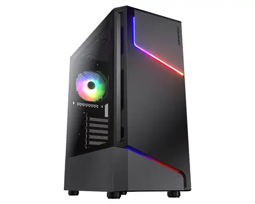 MX360 RGB Midi Tower Negro - Imagen 3
