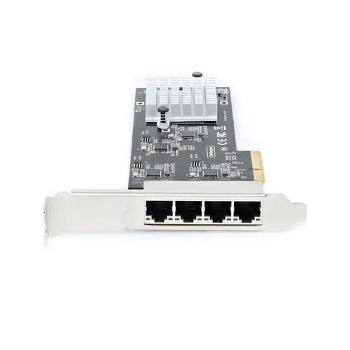 Tarjeta PCI Express de Red Ethernet 4 Puertos NBASE-T 2,5G - NIC I225-V - Tarjeta de Red de 4 Puertos para Ordenador de Sobremesa - Tarjeta PCIe de Red LAN - Imagen 3