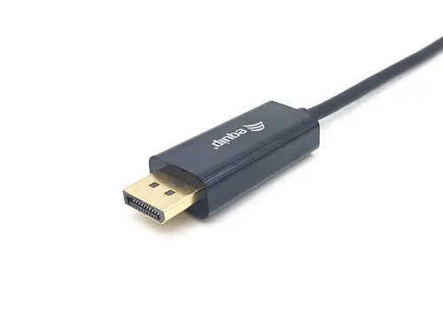 Cable USB-C a DisplayPort, M/M, 1,0 m, 4K/60Hz - Imagen 2