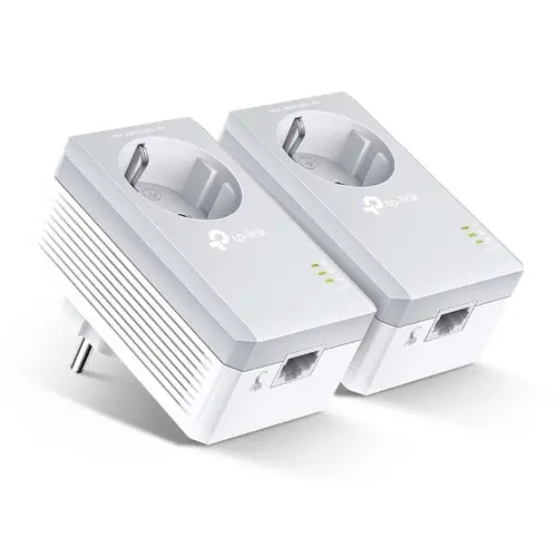 TL-PA4010P KIT V5 adaptador de red PowerLine 600 Mbit/s Ethernet Blanco 2 pieza(s) - Imagen 1