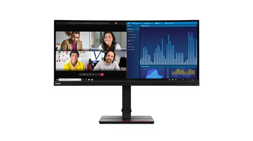 ThinkVision P34w-20 LED display 86,7 cm (34.1") 3440 x 1440 Pixeles Wide Quad HD Negro - Imagen 1
