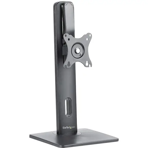 Soporte para un Monitor - Base para Monitor con Ajuste de Altura - para Monitores VESA de hasta 32" (7kg) - Soporte Ergonómico para Escritorio - con Inclinación/Giro/Rotación - Imagen 12