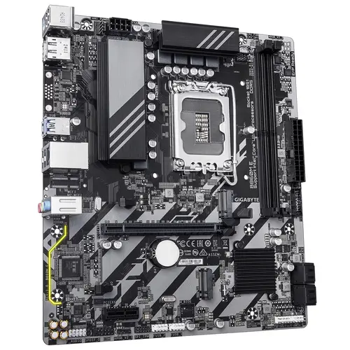 B860M E Placa Base - Procesadores Intel Core Ultra Series, VRM de 4+1+2 fases, hasta 8800MHz DDR5 (O.C), 2xPCIe 4.0 M.2, LAN 1GbE, USB 3.2 Gen 1 - Imagen 3