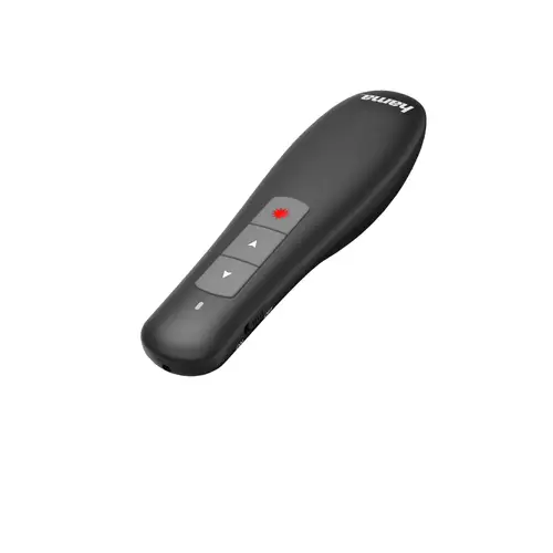 Puntero inalámbrico "X Pointer", puntero láser de color rojo, con control de volumen, alcance de 12 metros, receptor USB, color negro. - Imagen 3