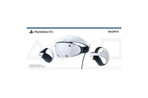 PlayStation VR2 Pantalla con montura para sujetar en la cabeza Negro, Blanco - Imagen 1
