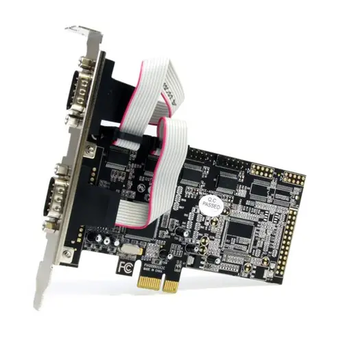 Tarjeta Adaptadora PCI Express PCIe de 4 Puertos Serie RS232 UART 16550 Serial DB9 - Imagen 4