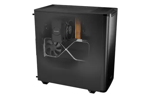 PURE BASE 501 Black Midi Tower Negro - Imagen 5