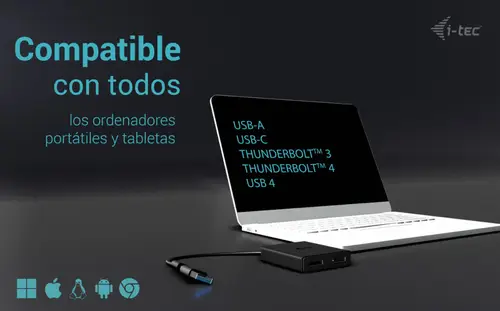 USB-A/USB-C Dual 4K/60 Hz DisplayPort Video Adapter - Imagen 5