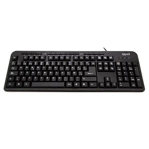 CK-BASIC-120T teclado Universal USB QWERTY Español Negro - Imagen 1