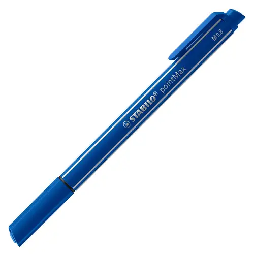 pointMax rotulador de punta fina Medio Azul 1 pieza(s) - Imagen 1