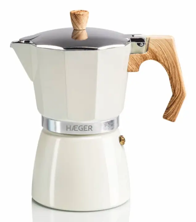 MOKA Pot 6 Cafetera italiana Beige