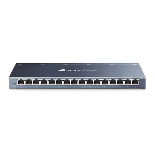 TL-SG116 No administrado Gigabit Ethernet (10/100/1000) Negro - Imagen 1