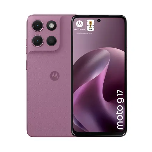 moto g17 17,1 cm (6.72") SIM doble Android 15 USB Tipo C 4 GB 256 GB 5200 mAh Rosa - Imagen 1