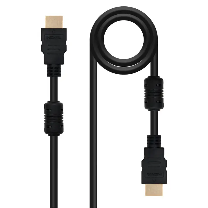 HDMI, 5m cable HDMI HDMI tipo A (Estándar) Negro