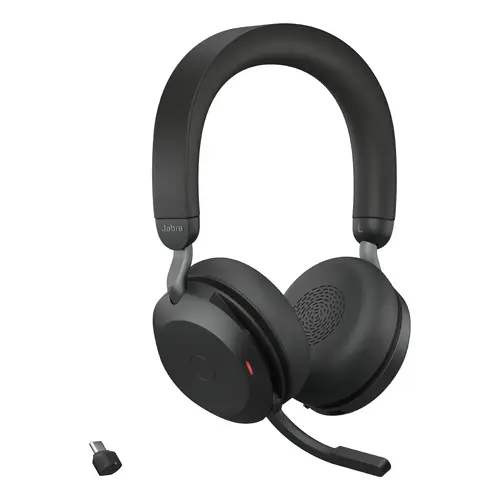 Evolve2 75 Auriculares Inalámbrico y alámbrico Diadema Oficina/Centro de llamadas USB Tipo C Bluetooth Negro - Imagen 3