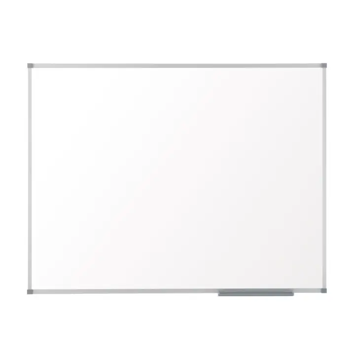 Pizarra blanca Basic magnética de acero 600x450 mm con marco bá..