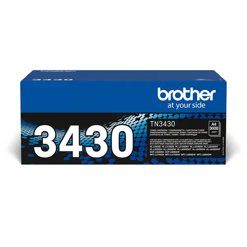 TN-3430 cartucho de tóner 1 pieza(s) Original Negro - Imagen 1