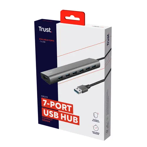 Halyx USB 3.2 Gen 1 (3.1 Gen 1) Type-A 5000 Mbit/s Plata - Imagen 8