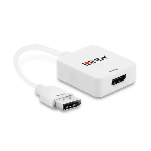 38146 adaptador de cable de vídeo HDMI tipo A (Estándar) DisplayPort Blanco - Imagen 3