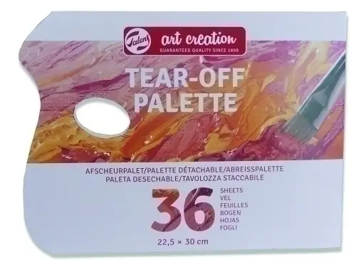 PALETA TALENS DESECHABLE 36 HOJAS