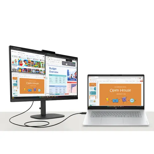 OmniBook 3 Laptop 17-dp0001ns AMD Ryzen 5 40 Portátil 43,9 cm (17.3") Full HD 16 GB LPDDR5-SDRAM 512 GB SSD Wi-Fi 6 (802.11ax) Windows 11 Home Azul - Imagen 2