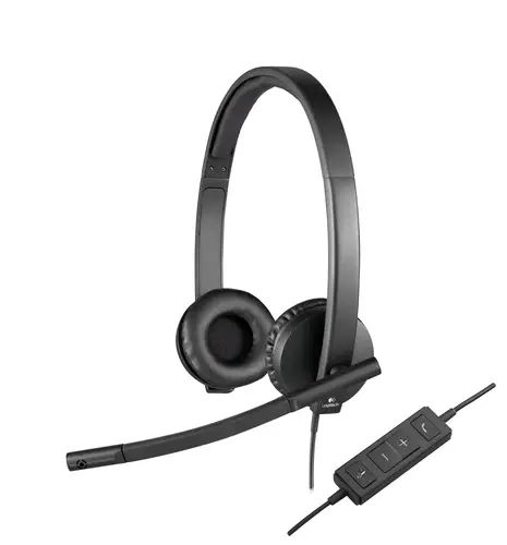 H570e Auriculares Alámbrico Diadema Oficina/Centro de llamadas USB tipo A Negro - Imagen 2