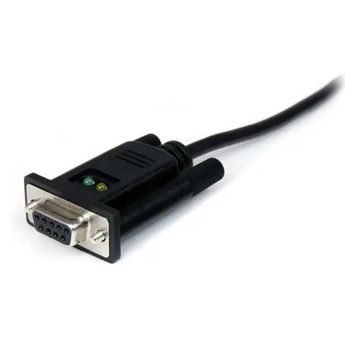 Cable Adaptador de 1 Puerto USB a Módem Nulo Null DB9 RS232 Serie DCE con FTDI - Imagen 2