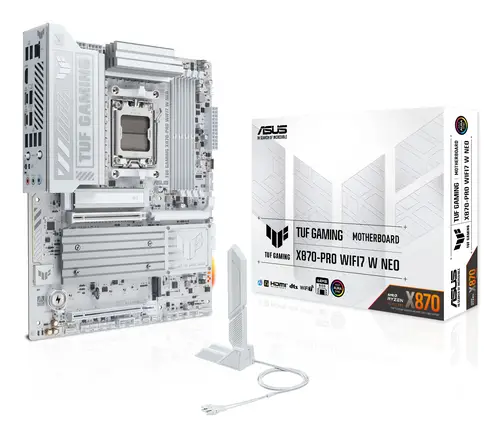 TUF GAMING X870-PRO WIFI7 W NEO AMD X870 Zócalo AM5 ATX - Imagen 12