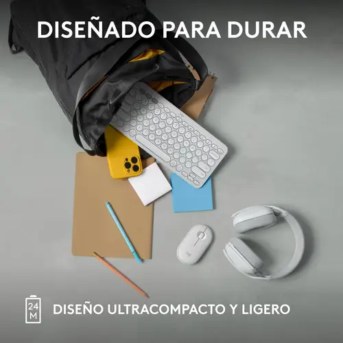 910-007013 ratón Viajes Ambidextro RF Wireless + Bluetooth Óptico 4000 DPI - Imagen 14