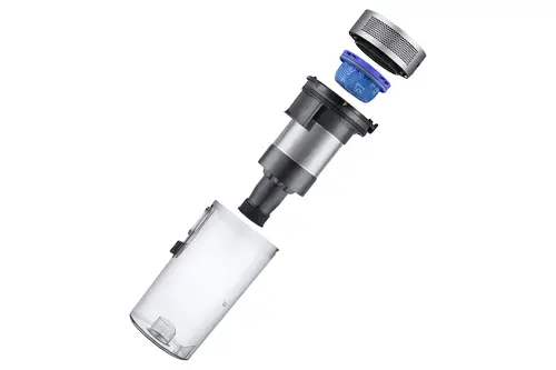 VS15A60AGR5 Aspiradora escoba Batería Secar Sin bolsa 0,8 L 410 W Negro, Plata - Imagen 7
