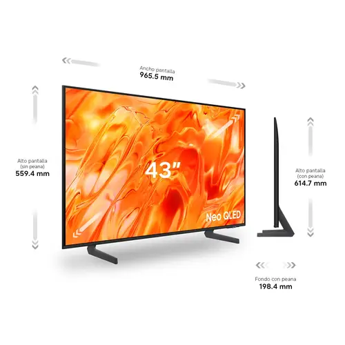 TV 43" Neo QLED QN70H 4K Vision AI Smart TV (2026) - Imagen 9