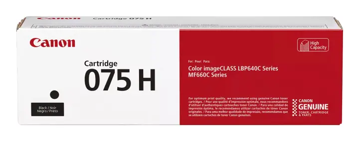075 H cartucho de tóner 1 pieza(s) Original Negro