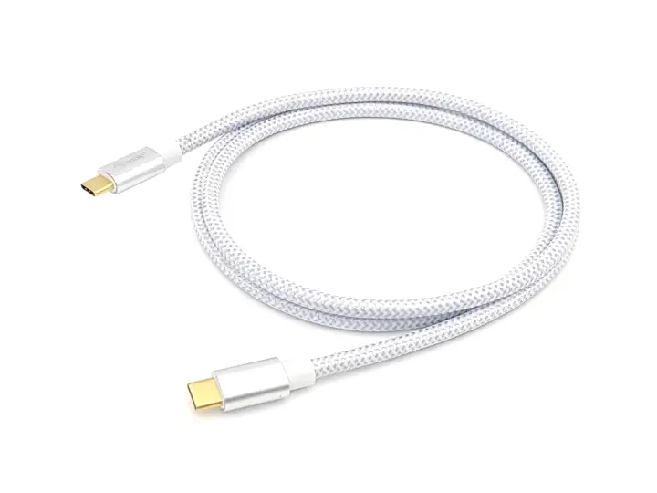 128358 Cable USB 3.2 Gen 2 C a C, M/M, 2,0m, PD 100W , 4K/60Hz, 10Gbps, Blanco