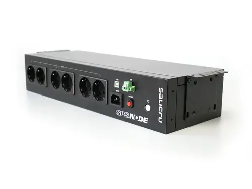 SPS 900 Node sistema de alimentación ininterrumpida (UPS) En espera (Fuera de línea) o Standby (Offline) 0,9 kVA 480 W 8 salidas AC - Imagen 4