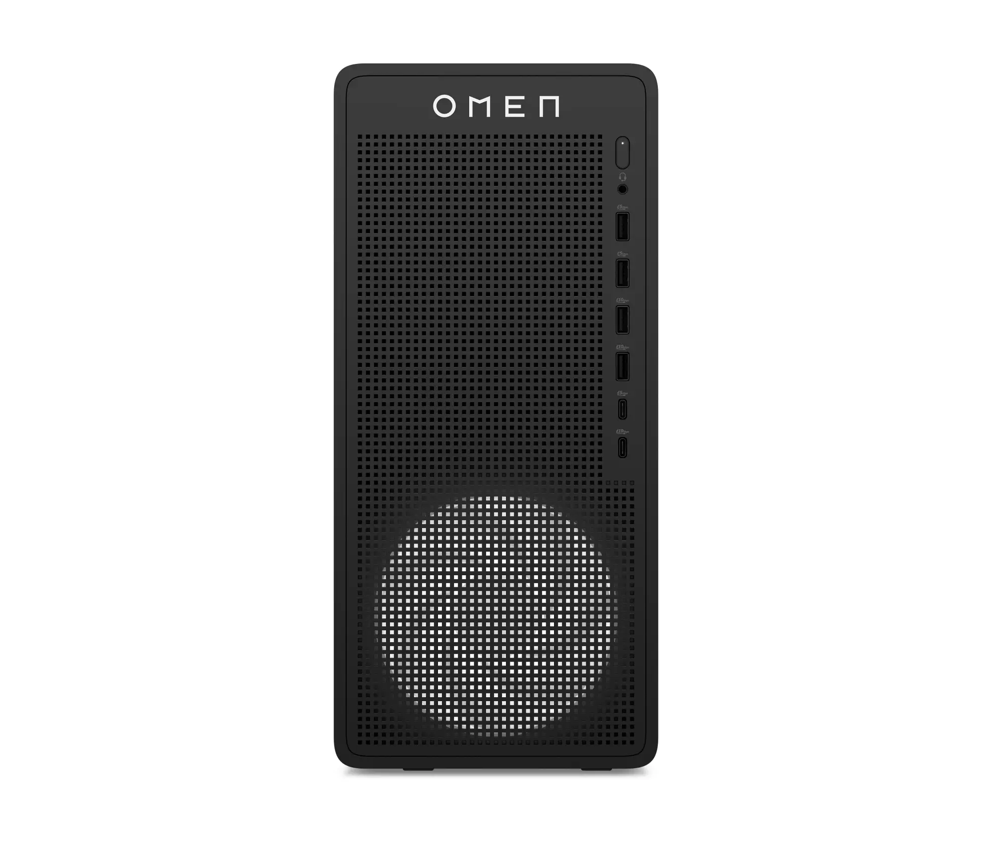 OMEN 16L Gaming Desktop PC TG03-0090ns PC AMD Ryzen 5 16 GB DDR5-SDRAM 1 TB SSD NVIDIA GeForce RTX 5060 Windows 11 Home Torre Negro