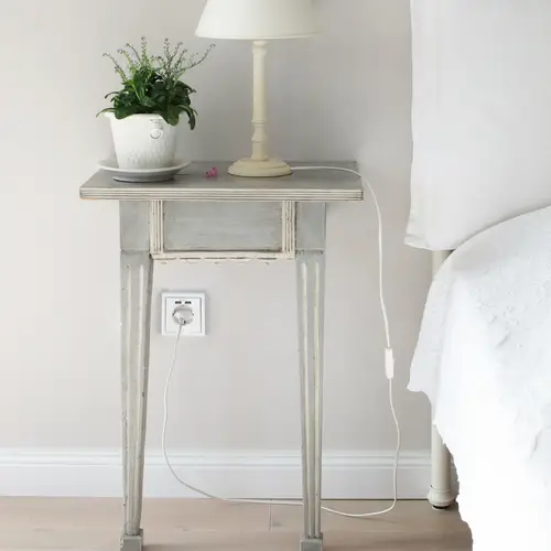 Base de enchufe de pared tipo schuko con 2 tomas USB Max. 2.4A, blanca - Imagen 9