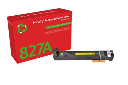 Everyday Tóner Everyday Amarillo remanufacturado de Xerox es compatible con HP 827A (CF302A), Capacidad estándar - Imagen 1