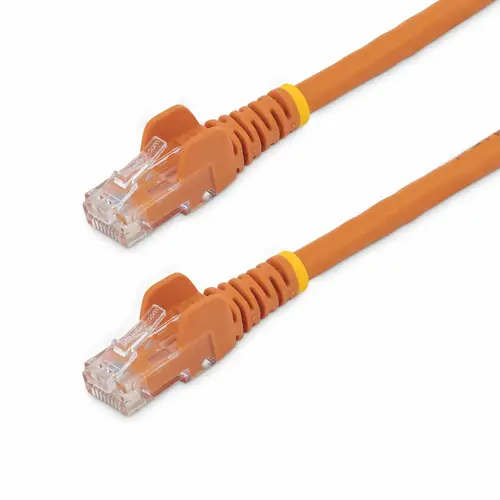 Cable de Red Ethernet Cat6 Snagless de 3m Naranja - Cable Patch RJ45 UTP - Imagen 1