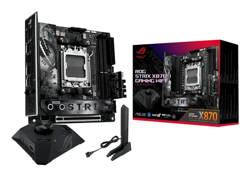 ROG STRIX X870-I GAMING WIFI AMD X870 Zócalo AM5 mini ITX - Imagen 1