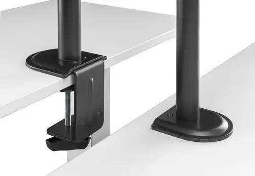 Soporte de escritorio articulado para monitor de 17«-32», negro - Imagen 5