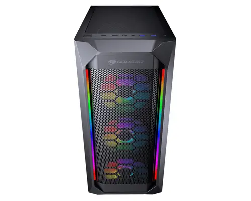 CGR-5VM6B-MESH-G-RGB Midi Tower Negro - Imagen 3