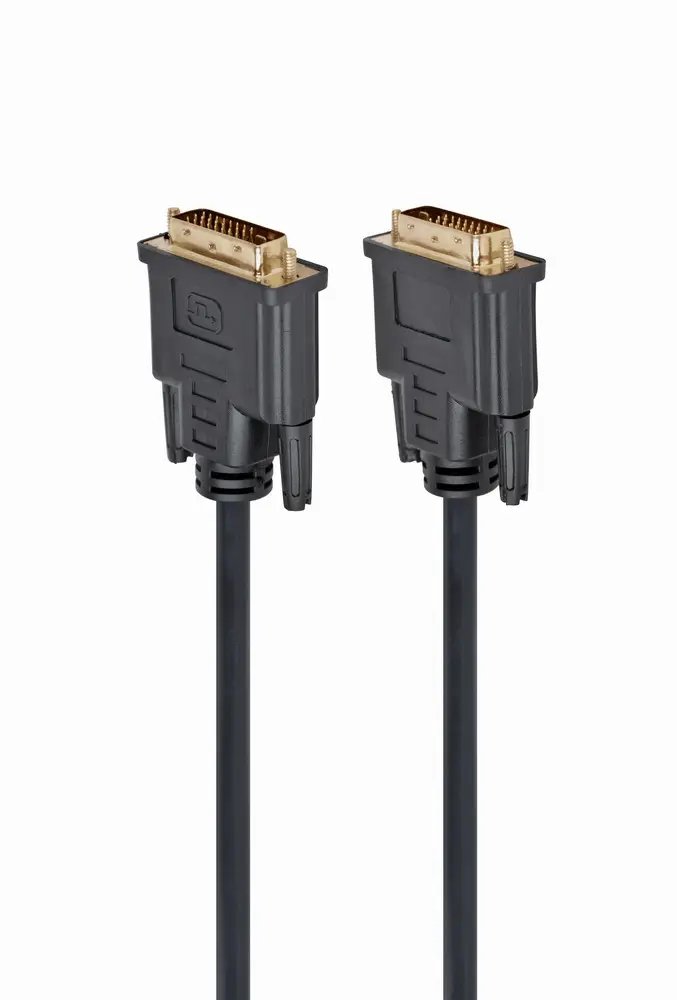 CC-DVI2-BK-6 cable DVI 1,8 m DVI-D Negro