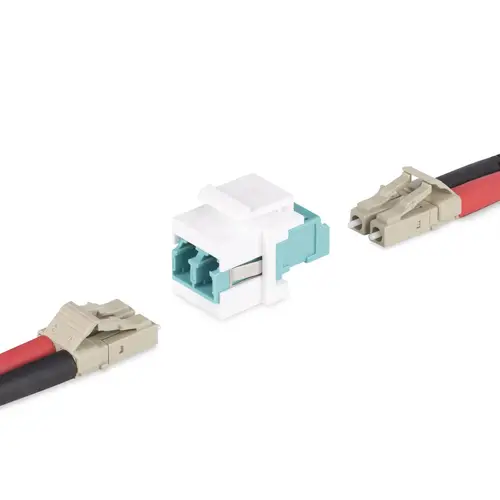 DMFKSLCLCCOUPLER adaptador de fibra óptica LC 1 pieza(s) Blanco - Imagen 7