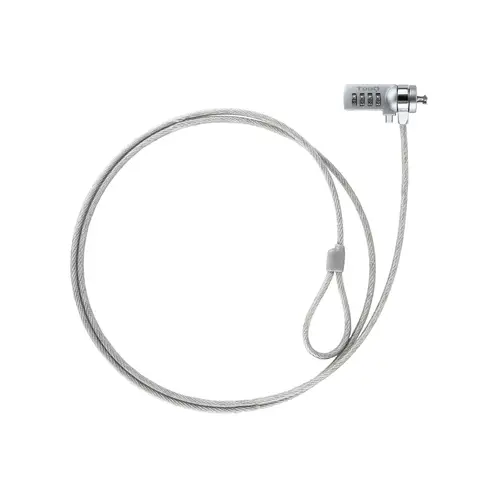 TQCLKC0015 cable antirrobo Plata 1,5 m - Imagen 1