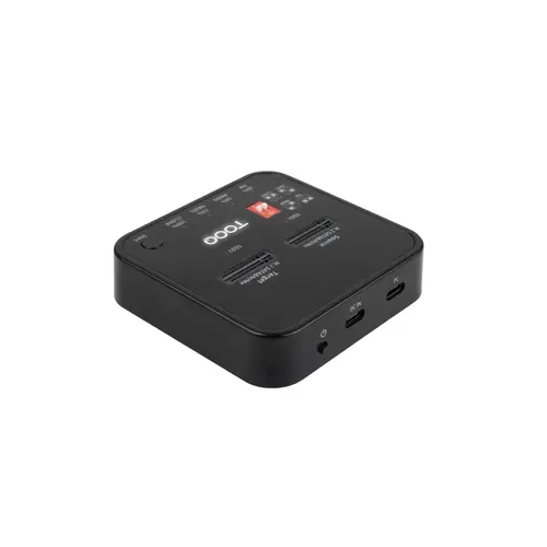 Docking Station USB-C 3.2 Gen 2 Dual Bay para SSD M.2 NGFF/NVMe Clonador, Negro - Imagen 6