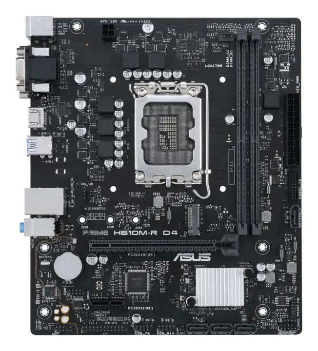 PRIME H610M-R D4 Intel H610 LGA 1700 micro ATX