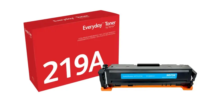 Everyday Toner EverydayCian di Xerox compatibile con HP 219A (W2191A), Capacidad estándar